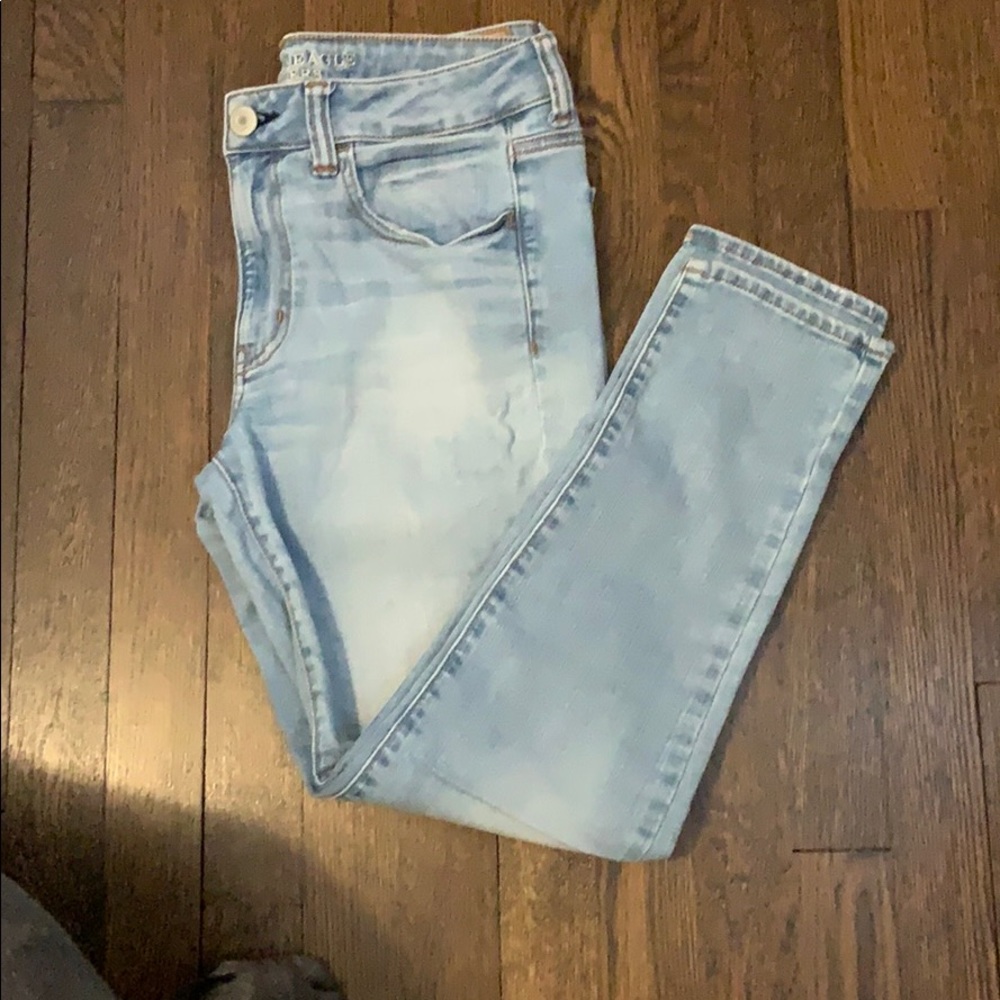 Super stretch mid rise Jegging (SHORT)